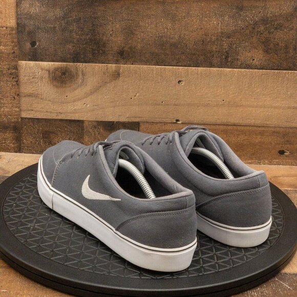 NIKE SATIRE MENS ATHLETIC SHOES RETRO SNEAKERS SKATER GRAY CASUAL LOW SIZE 13 - Picture 6 of 9